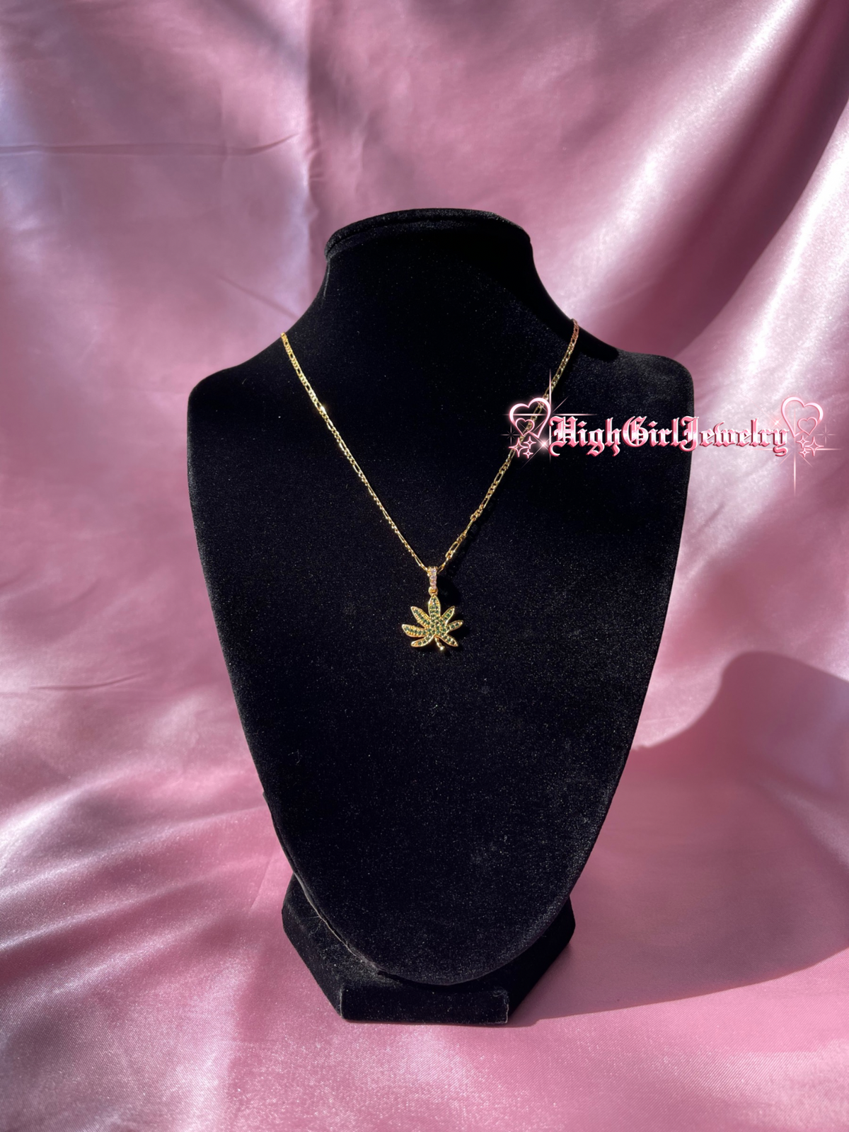 Green Mary Jane Necklace♡