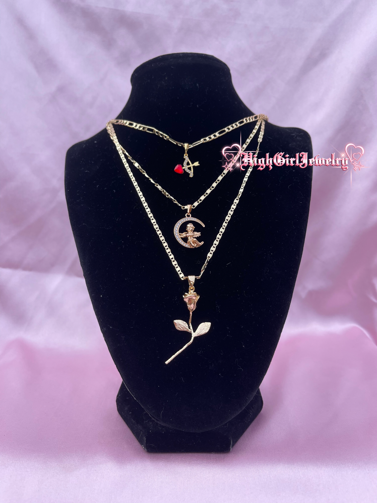 Cupids Love Necklace Set♡