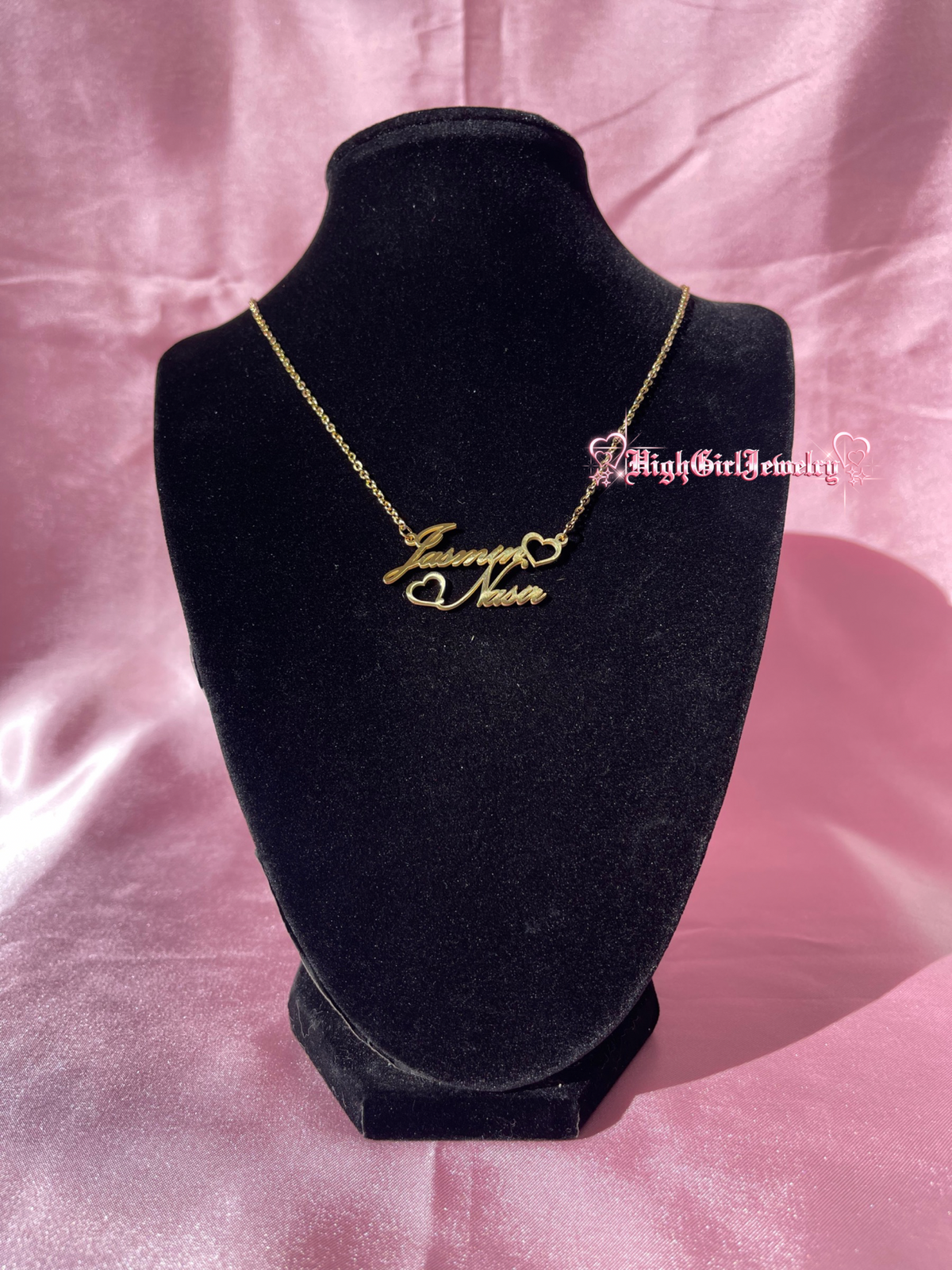 Custom Couples Name Necklace ♡preorder♡