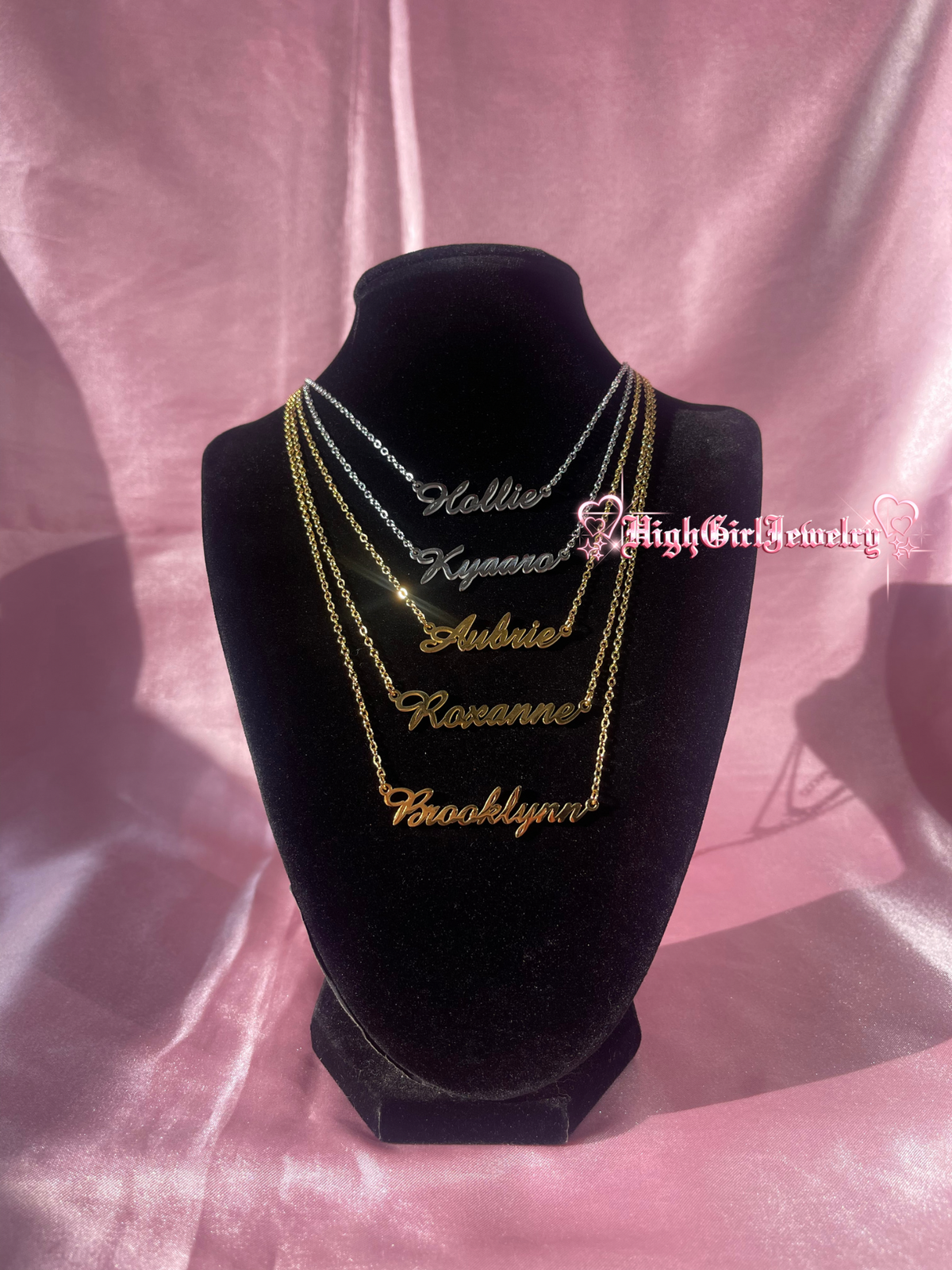 Custom Cursive Name Necklace ♡preorder♡