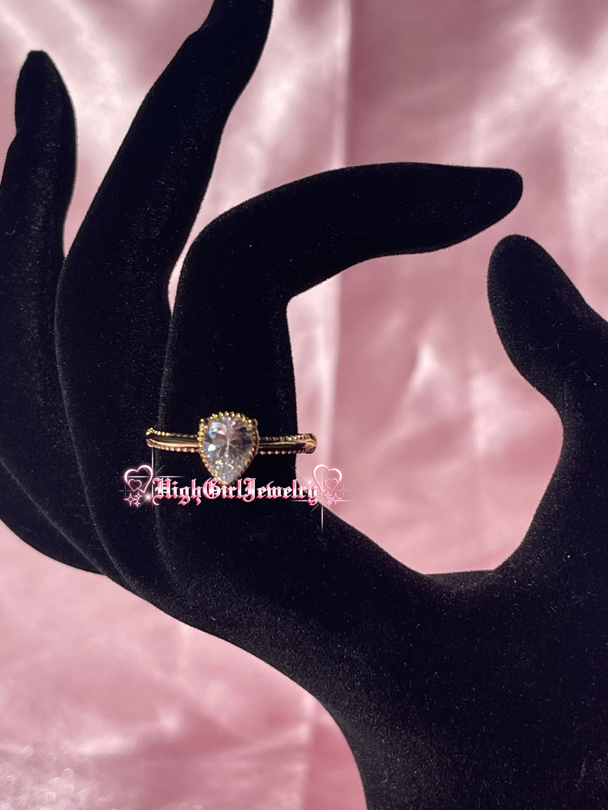 Clear Oval Ring ♡preorder♡