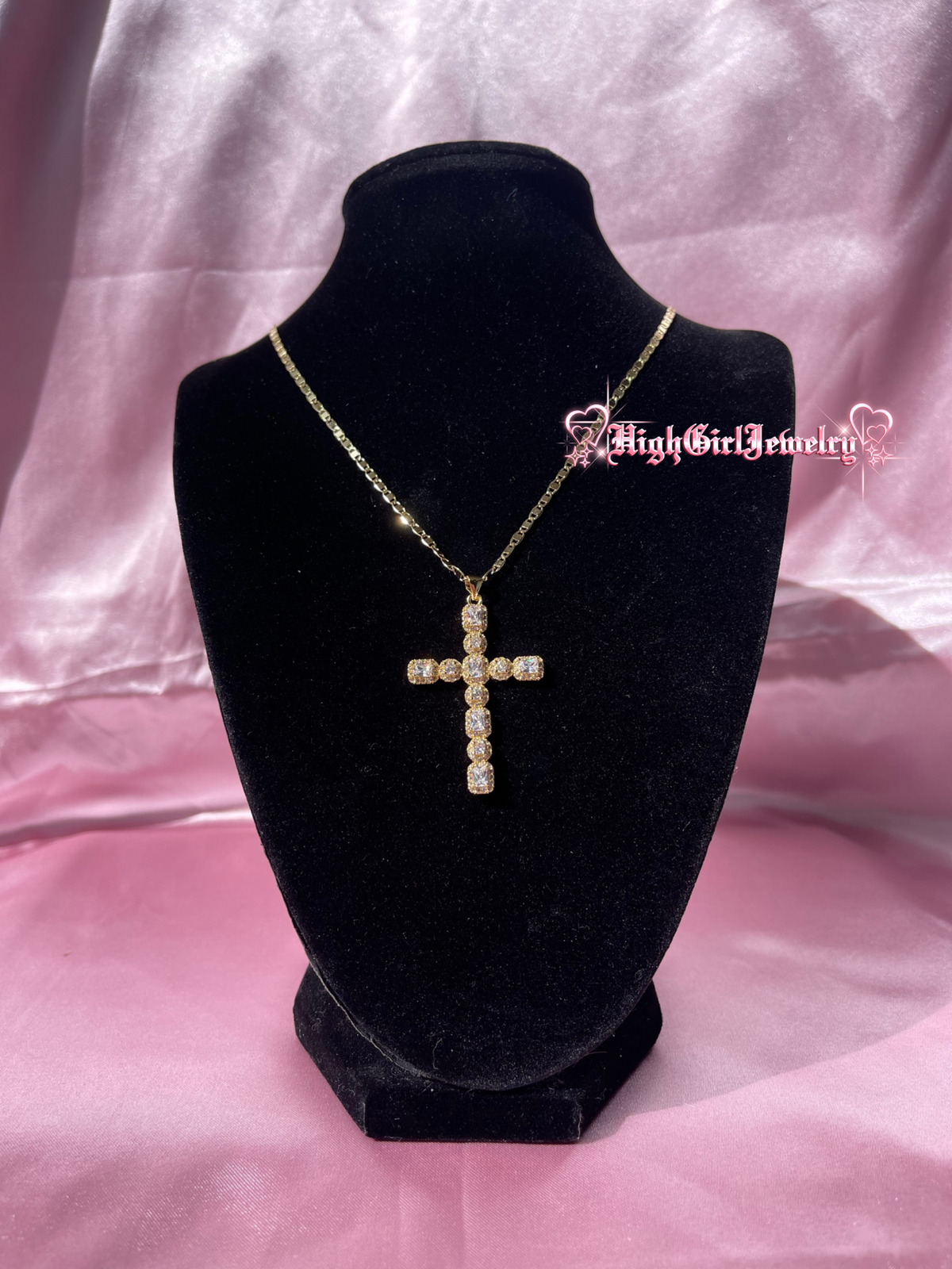Everyday Ice Cross Necklace♡
