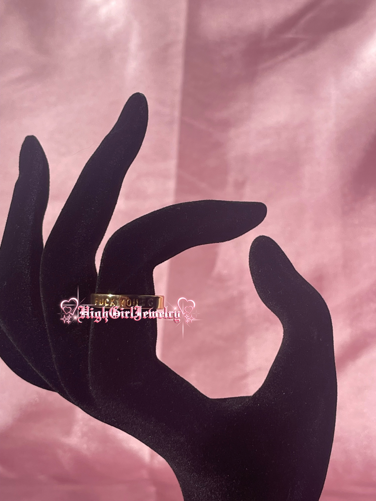 Fuck You Band Ring ♡preorder♡