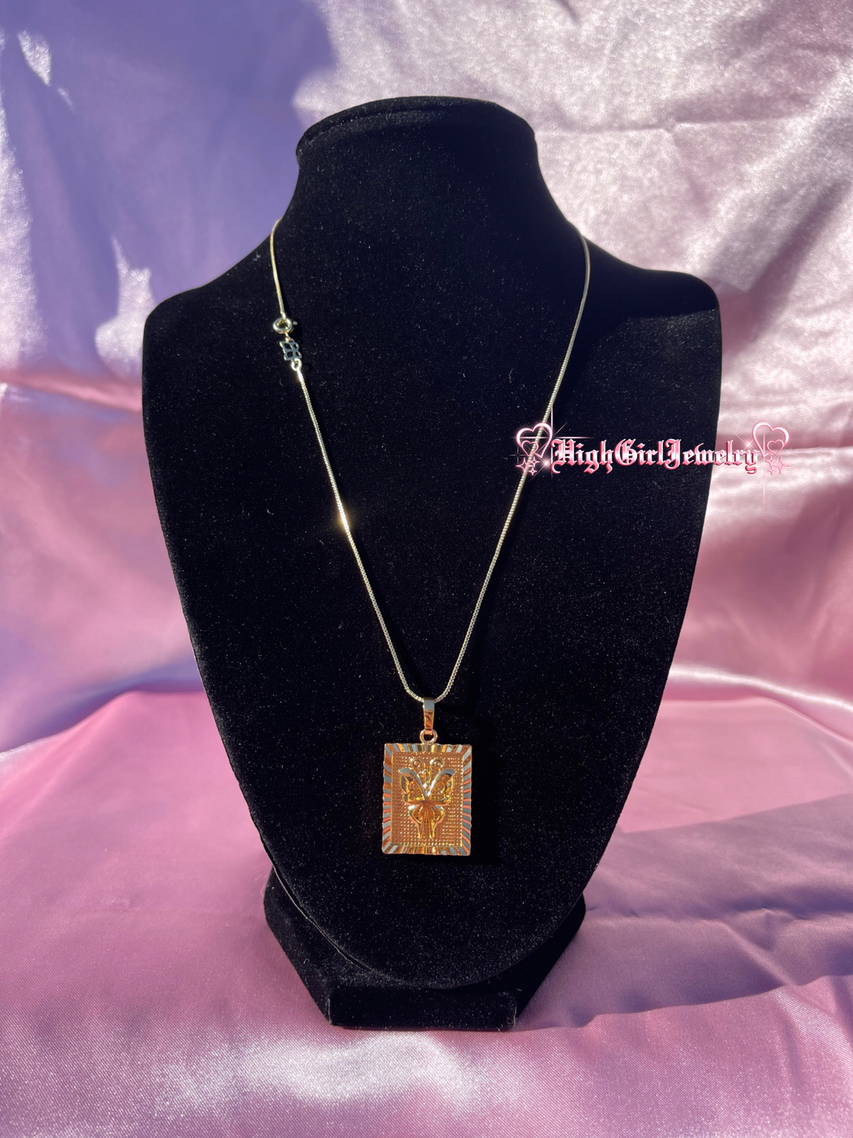 Monarch Butterfly Necklace♡