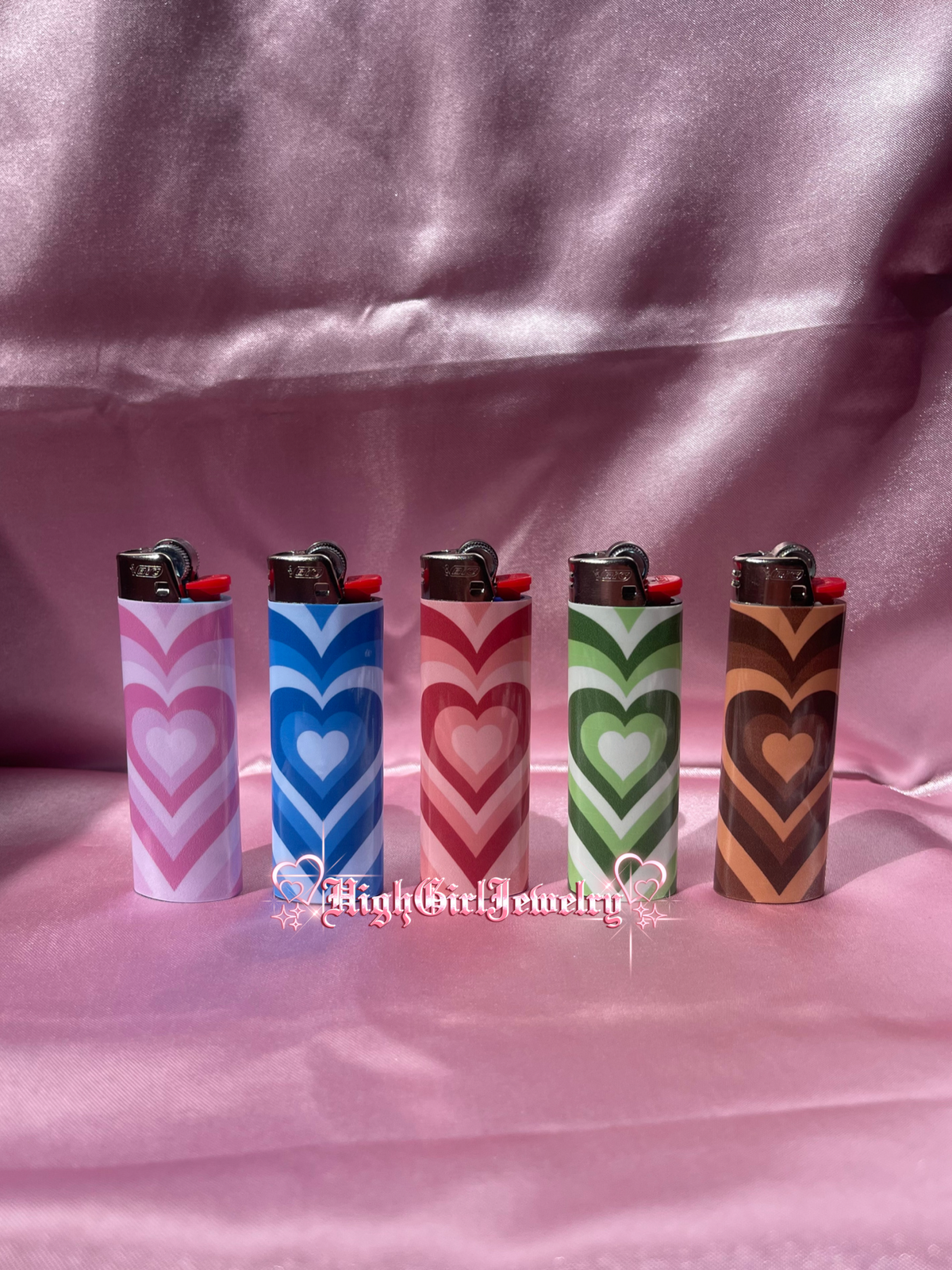 Powerpuff Heart Lighter♡