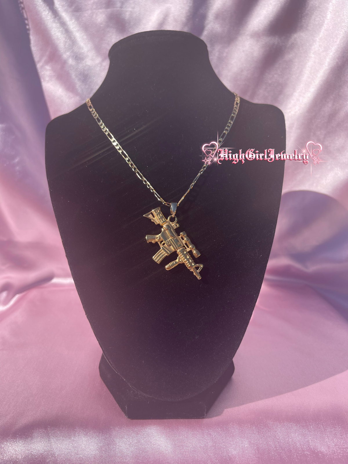Sniper Rifle Necklace♡