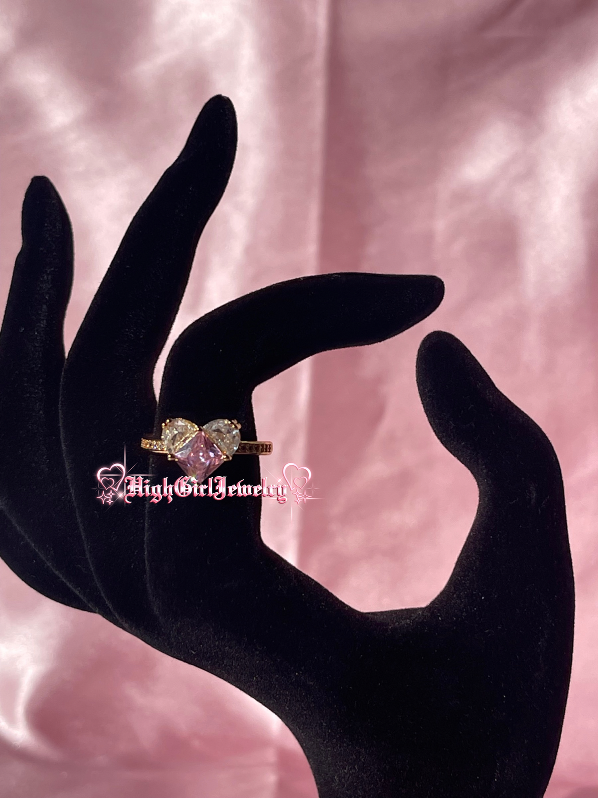 Strawberry Shortcake Heart Ring ♡preorder♡