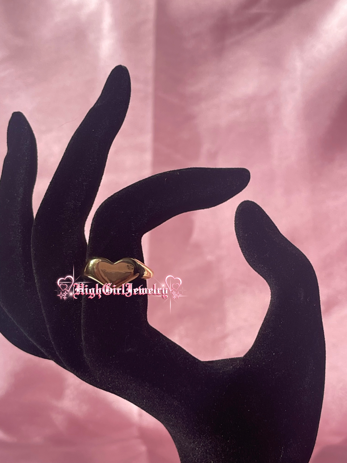 Signet Heart Ring ♡preorder♡