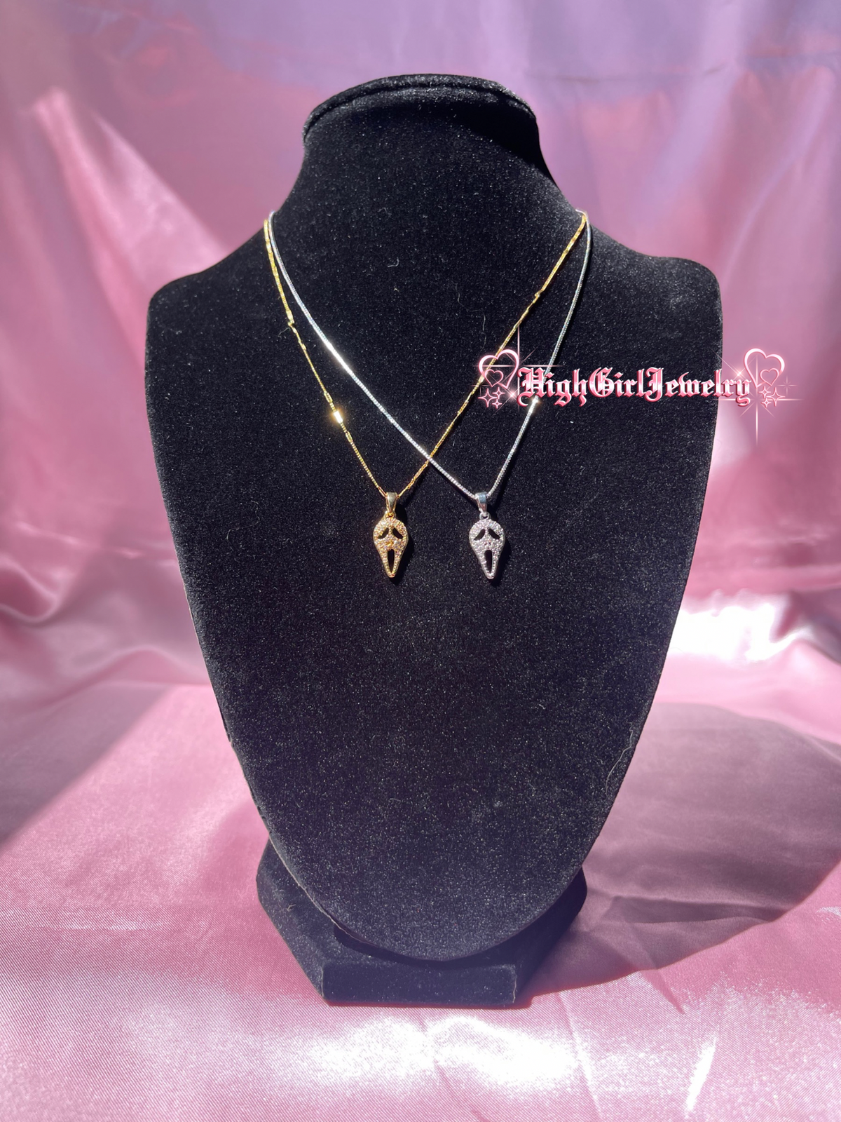 Mini Scream Necklace♡