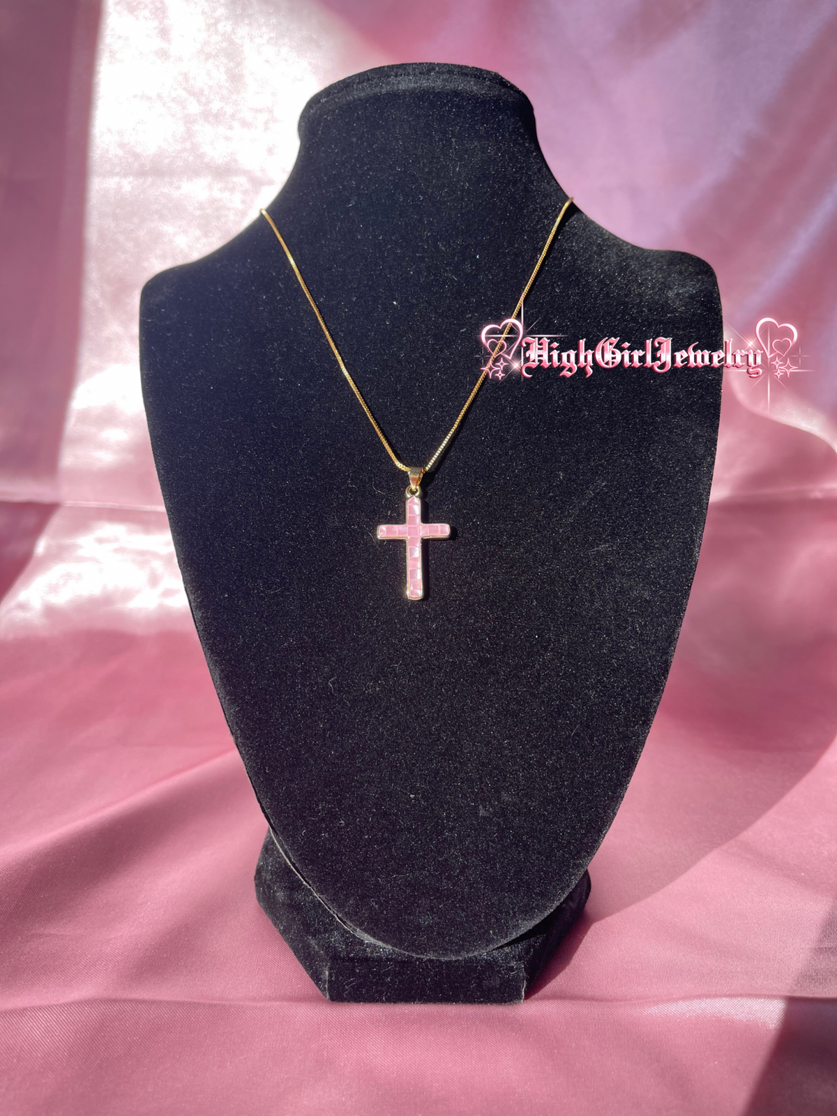 Rosy Pink Cross♡