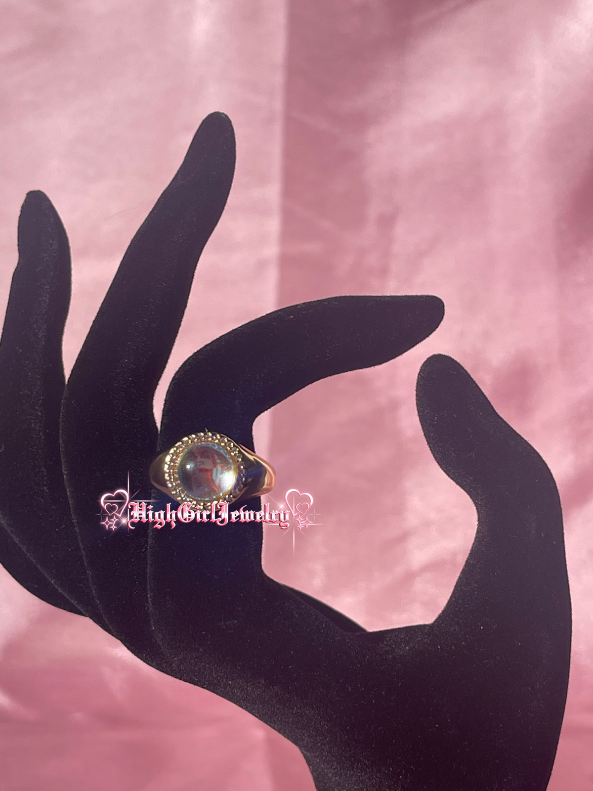 Heavenly Moonstone Ring ♡preorder♡