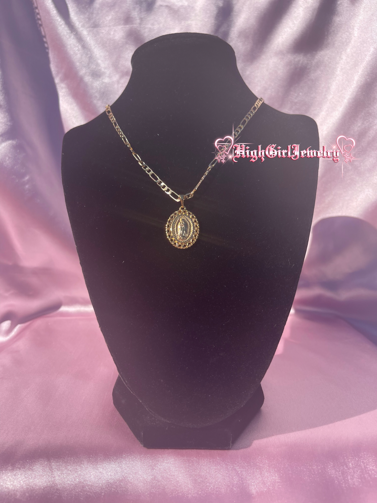 Hearts Of Lady Guadalupe Necklace♡