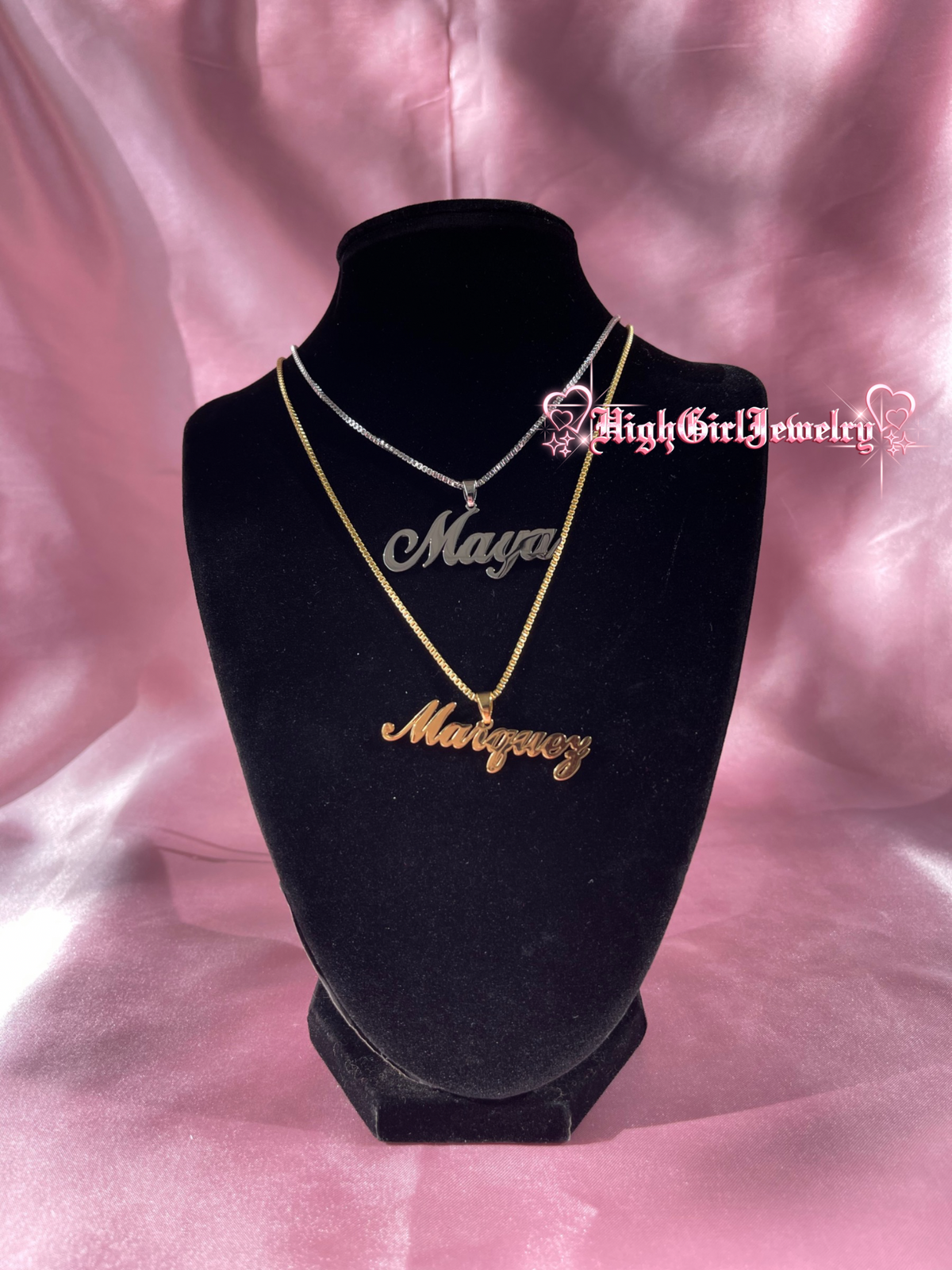 Custom Name Pendant Necklace ♡preorder♡