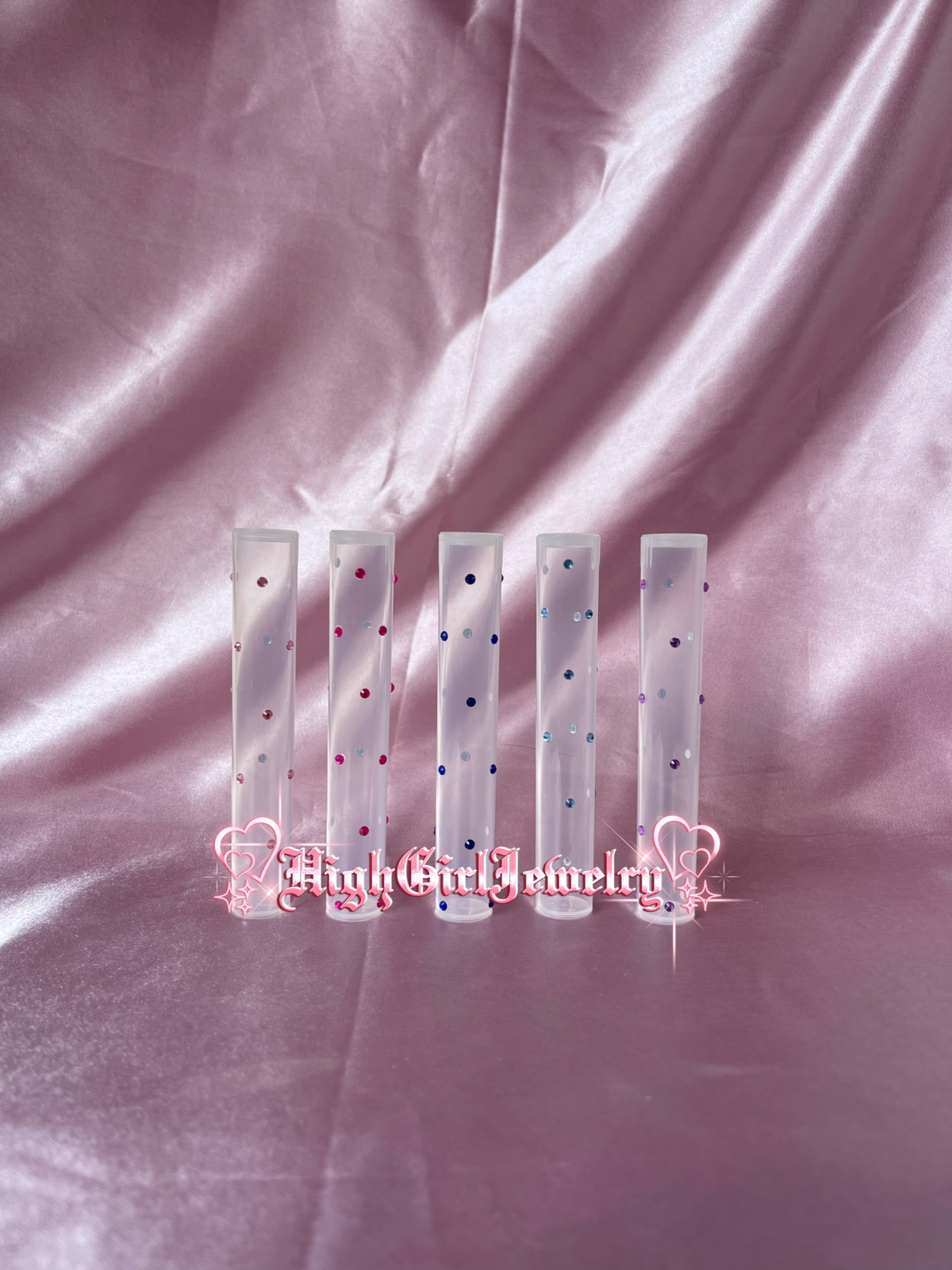 Rhinestone Pre-Roll/Blunt Case♡