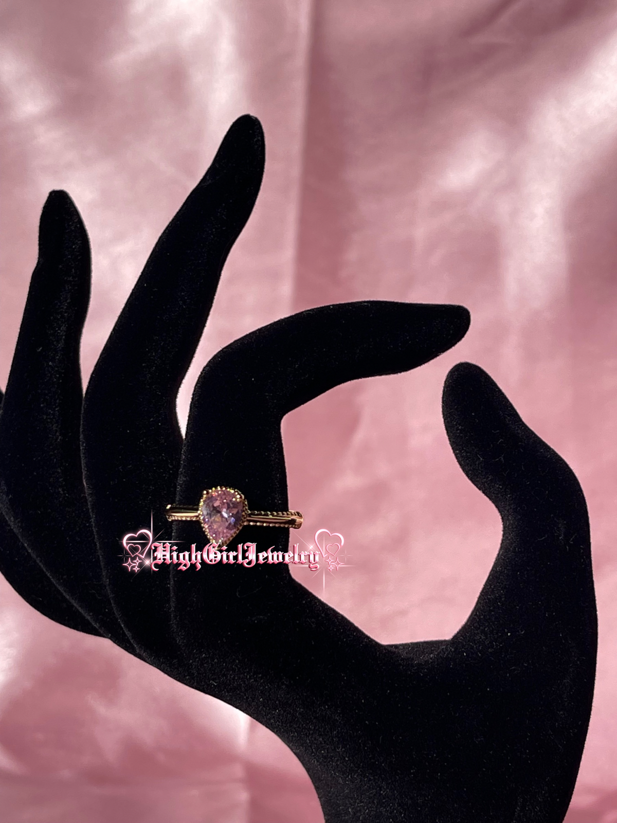 Pink Oval Ring ♡preorder♡