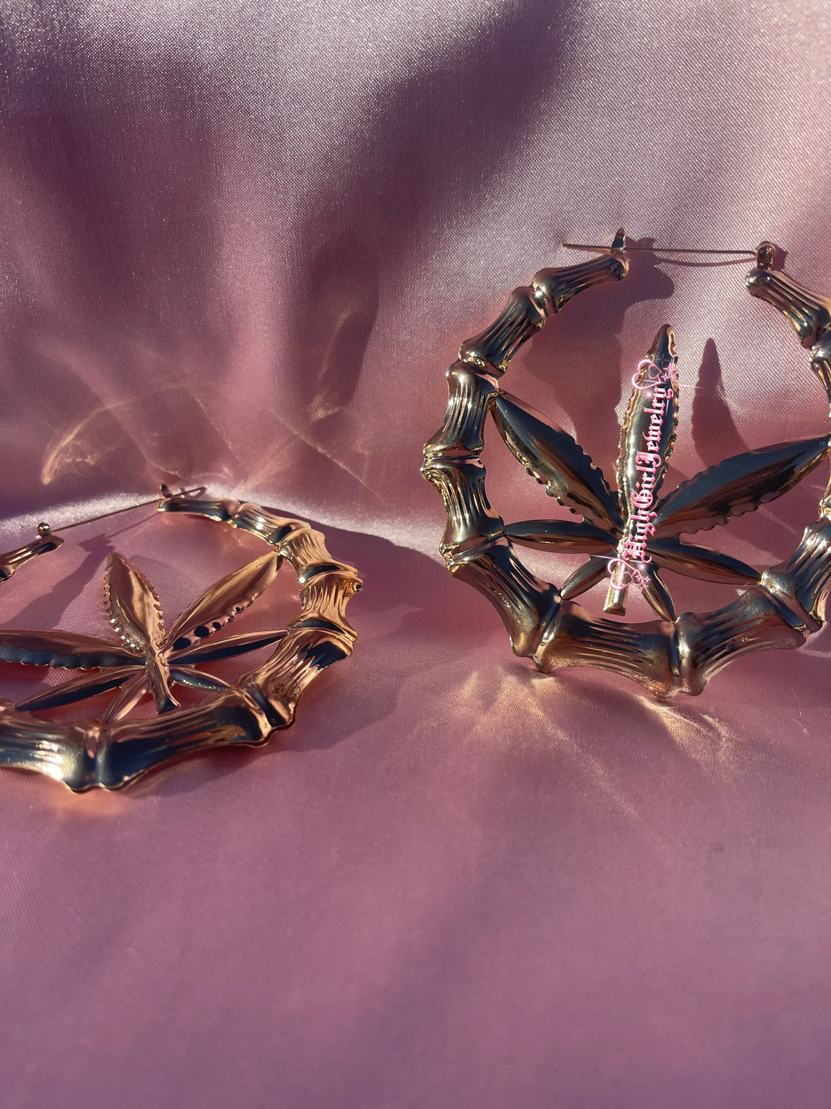 Mary Jane Hoop Earrings♡